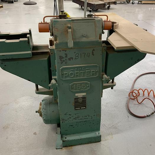 Used PORTER 155 DOUBLE-SPINDLE BUCK SHAPER