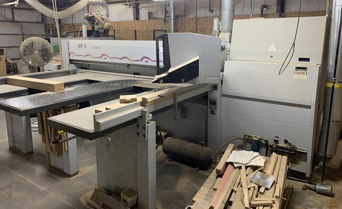 Used HOLZMA OPTIMAT HPP 11/32, 10' HORIZONTAL FRONT LOADING PANEL SAW