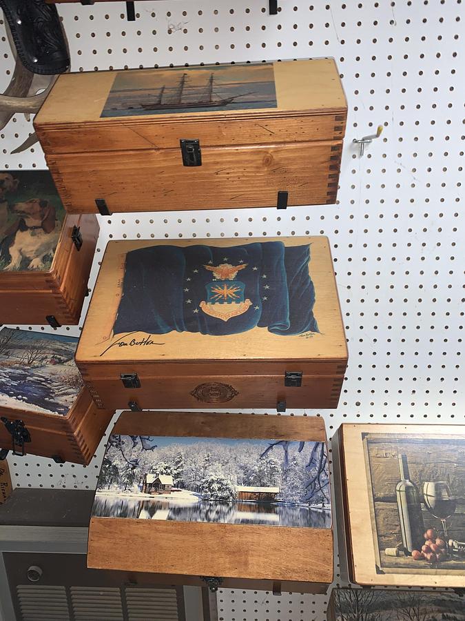 Used Assets of a Decorative Wood Novelty Items Business