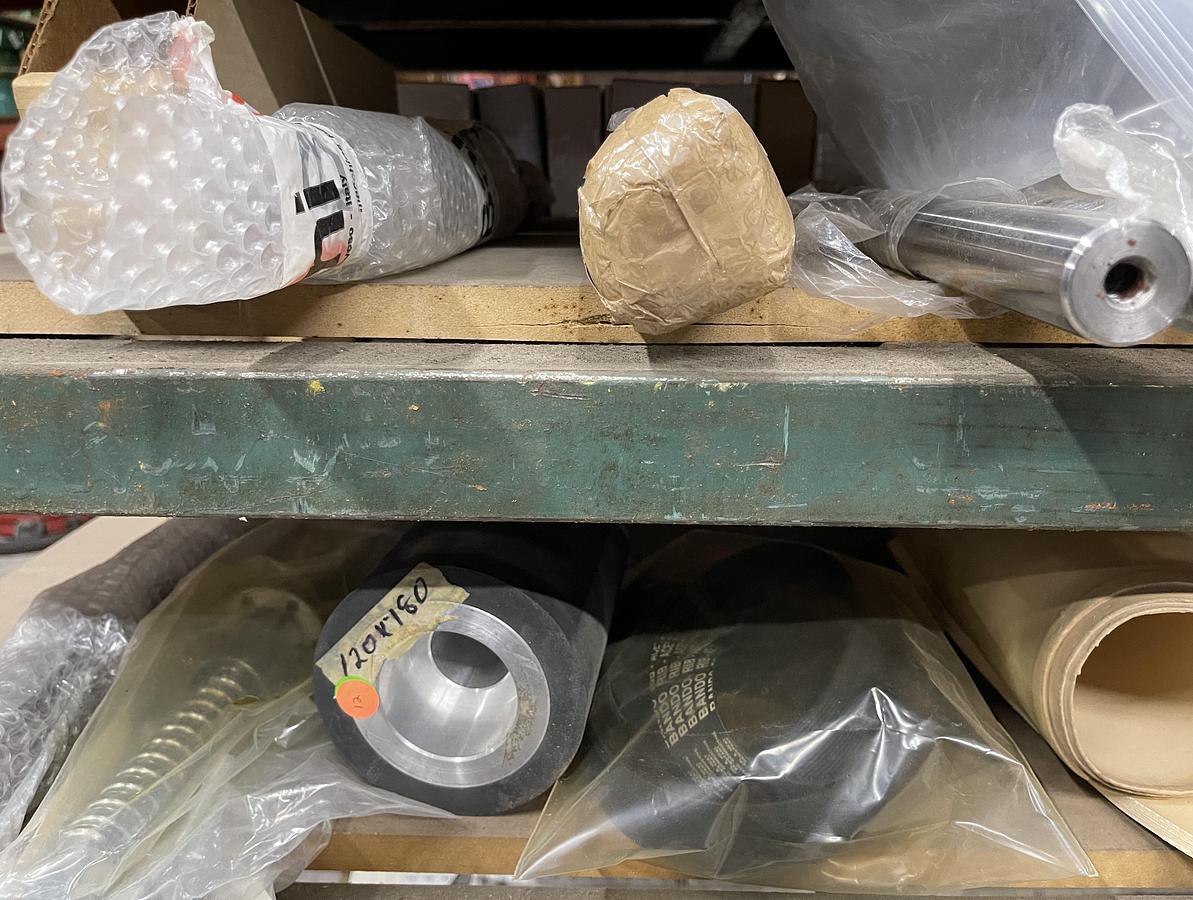 Used LARGE INVENTORY OF NEW BALESTRINI, COMEC AND CAMAM MACHINE PARTS AND ACCESSORIES
