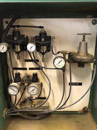 Used TIMESAVERS TB337-2HDA, 37" TOP & BOTTOM ABRASIVE PLANER SYSTEM