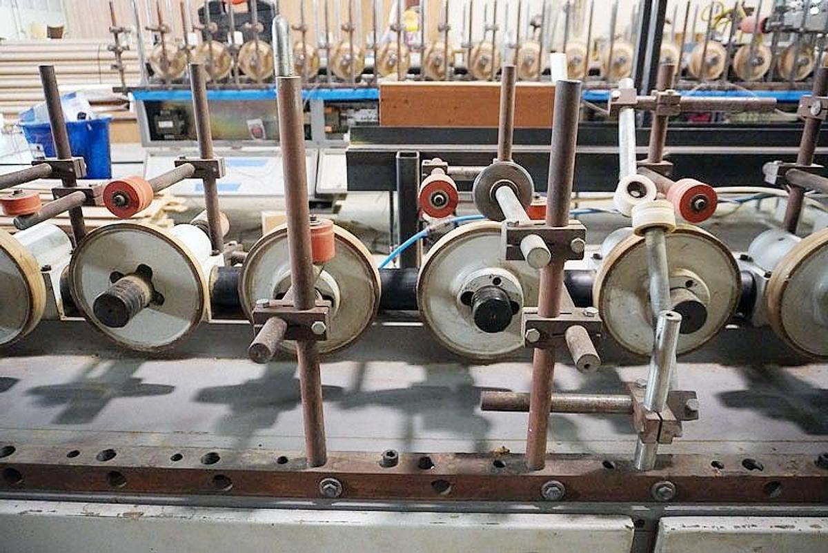 Used BARBERAN RL-30 PROFILE WRAPPER AND FEEDER