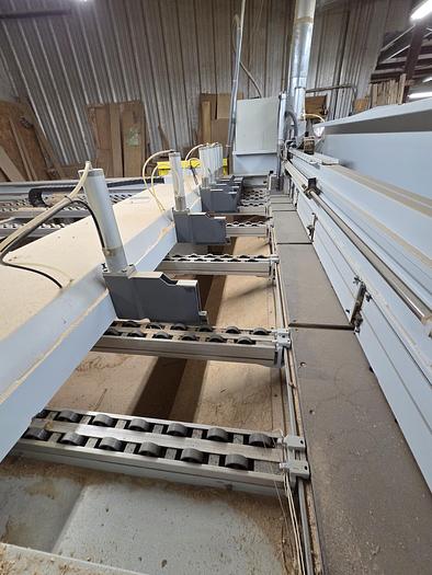 Used HOLZMA OPTIMAT HPP 11/32, 10' HORIZONTAL FRONT LOADING PANEL SAW