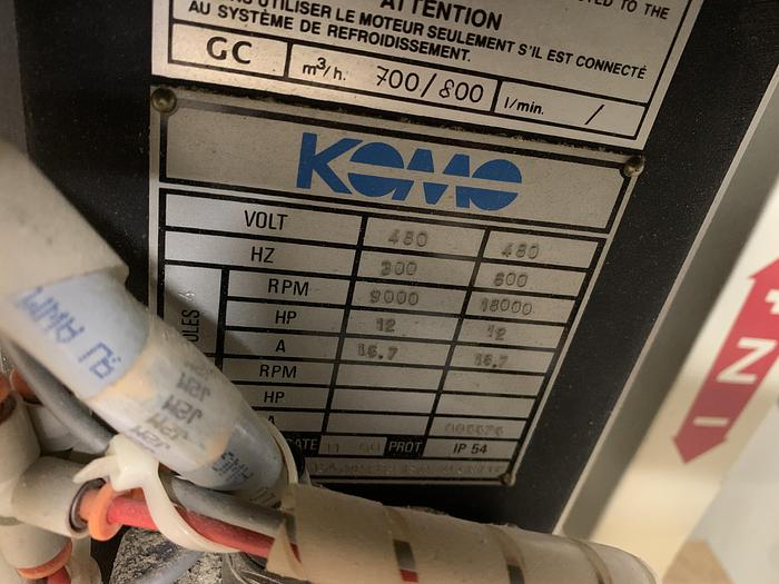 Used KOMO VR-508 MACH ONE 5′ x 8′ MOVING TABLE 3-AXIS CNC ROUTER