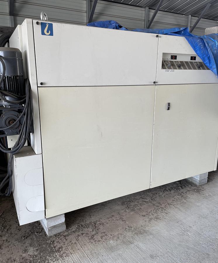 Used DMC UNISAND 2000-1, 52" 5-HEAD TOP AND 3-HEAD BOTTOM WIDE-BELT SANDER