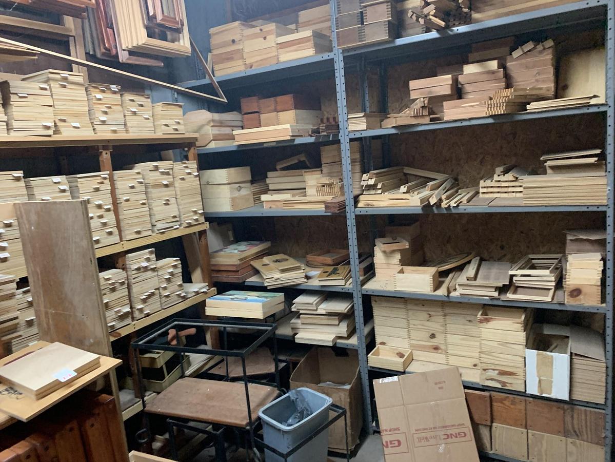 Used Assets of a Decorative Wood Novelty Items Business