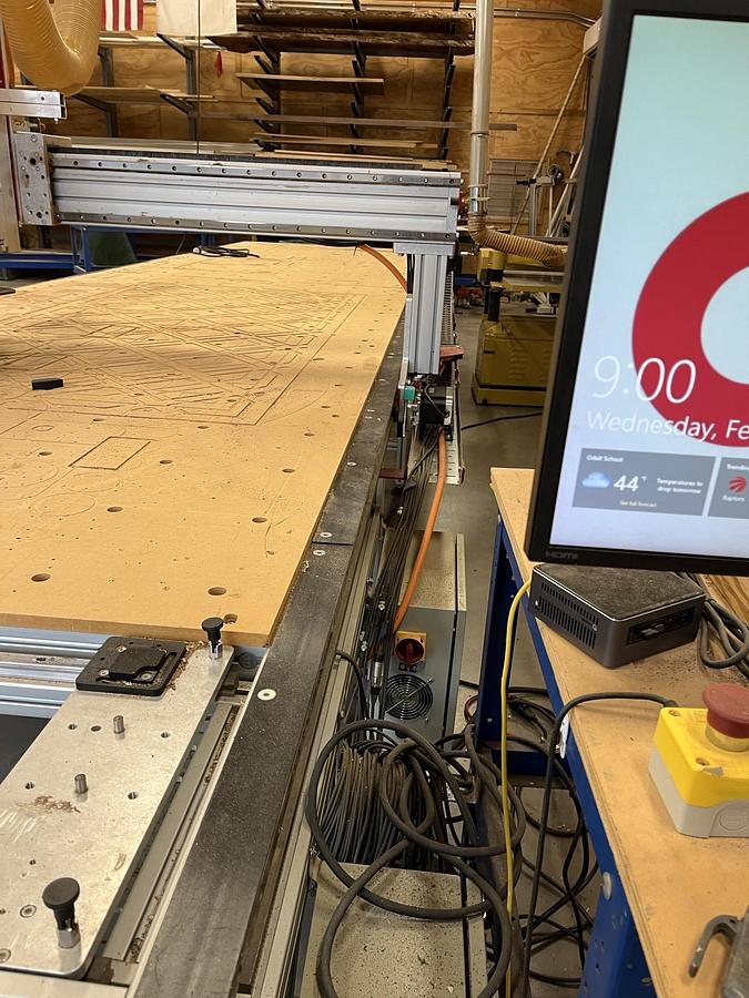 Used AVID PRO 5' x 20' CNC ROUTER