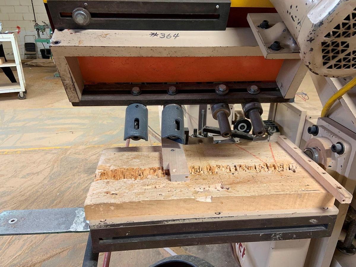 Used NICHOLS DOUBLE-END ANGLE BORING MACHINE