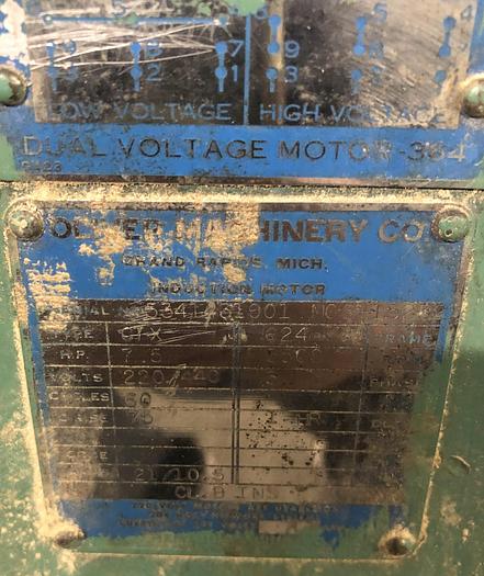 Used OLIVER 88-D TABLE SAW