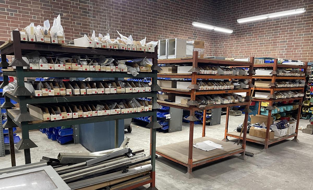 Used LARGE INVENTORY OF NEW BALESTRINI, COMEC AND CAMAM MACHINE PARTS AND ACCESSORIES