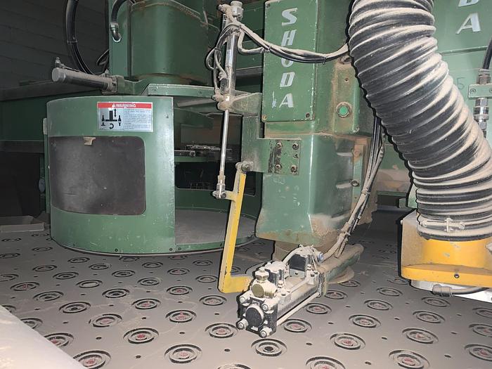 Used SHODA NCS-516 DOUBLE-TABLE CNC ROUTER