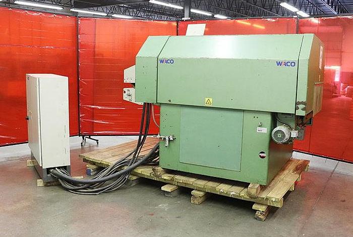 Used WACO LAMELL-90, 24 INCH DIP-CHAIN GANG RIPSAW