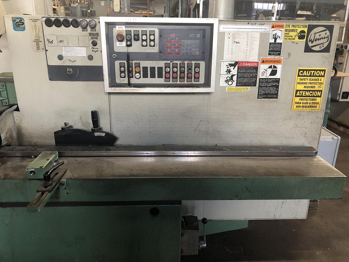 Used WEINIG UNIMAT-23, 5-HEAD MOULDER