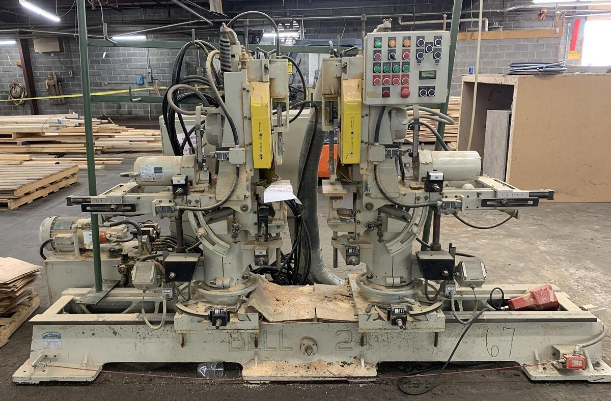 Used BELL 24 DOUBLE-END TRIM AND BORE MACHINE