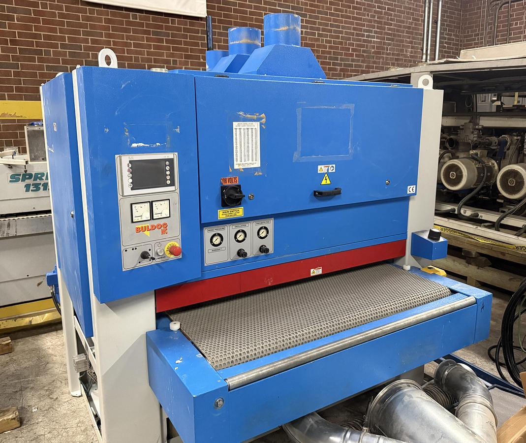 Used HOUFEK BULDOG 1300RC, 52" DOUBLE-HEAD WIDE-BELT SANDER