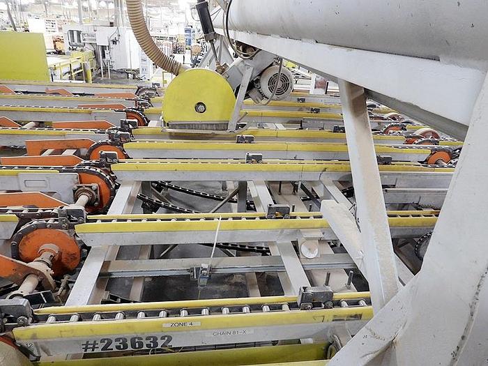 Used GRECON-DIMTER LUMBER MATERIAL-HANDLING SYSTEM / LUMBER-LINE SYSTEM FOR PLANER-LINE 