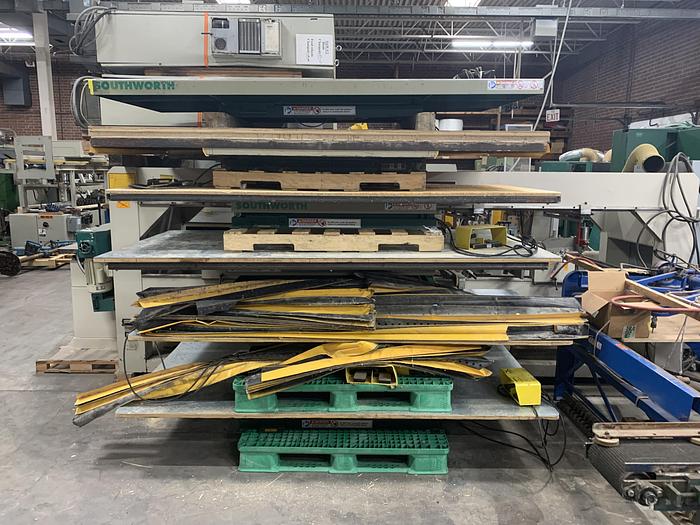 Used LOT OF (35) MISC. 2,000 LB. 2' x 4' SCISSOR-LIFT TABLES