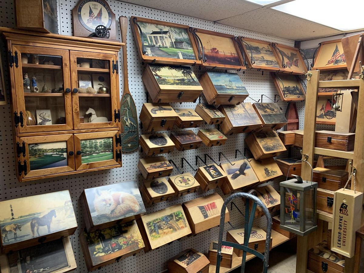 Used Assets of a Decorative Wood Novelty Items Business