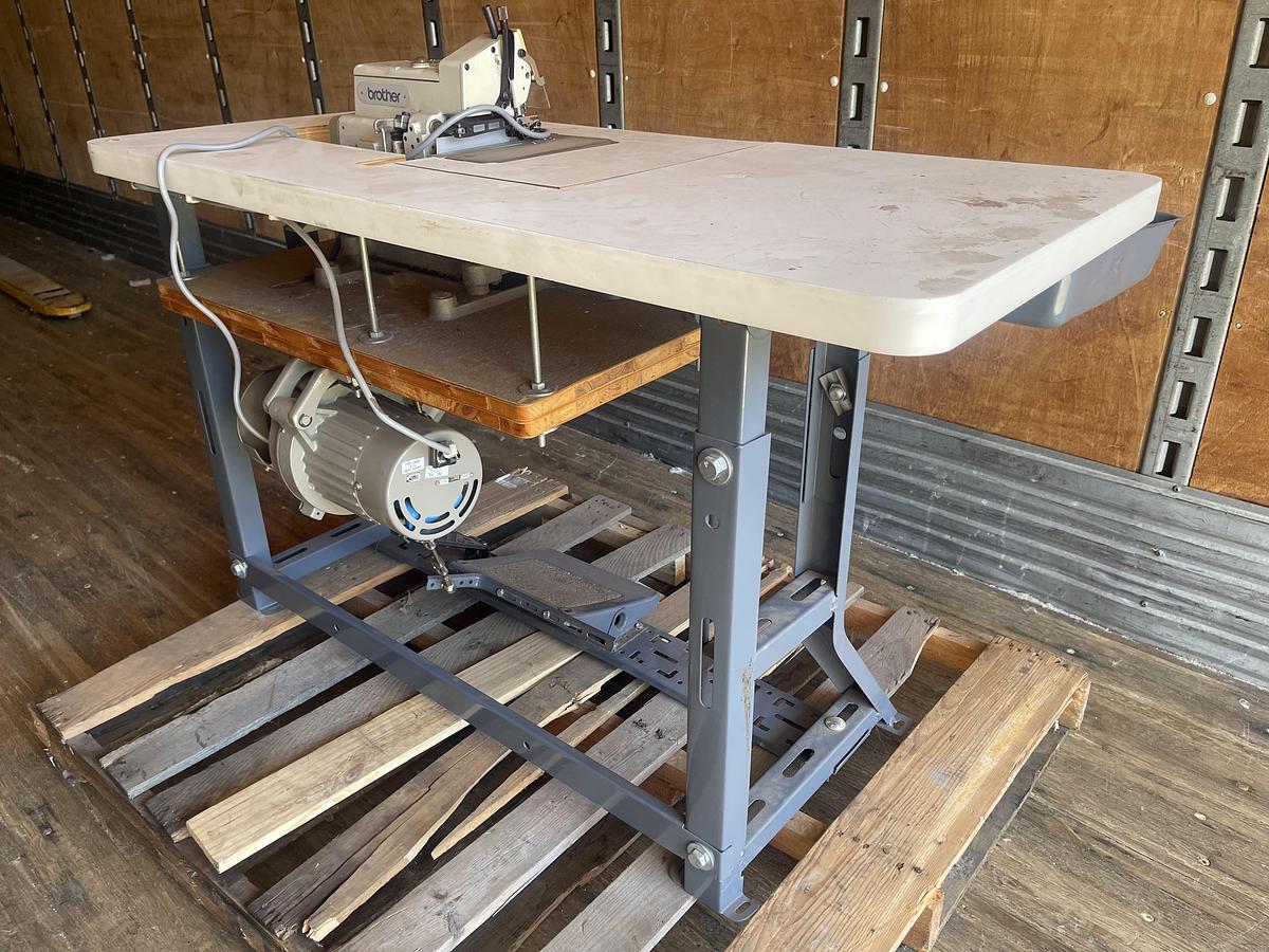 Used BROTHER EF4-N21-57-7 SEWING MACHINE