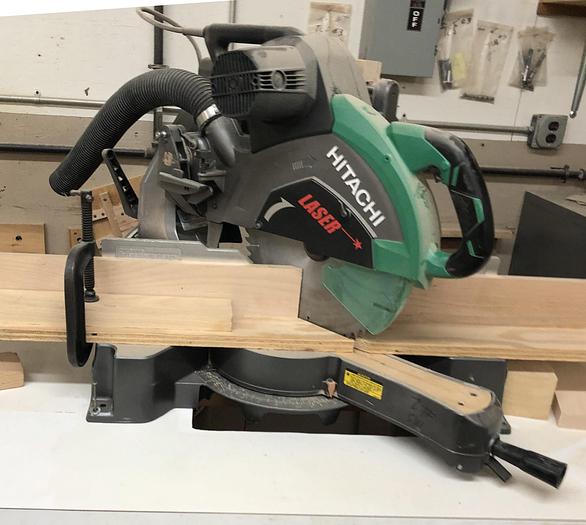 Used HITACHI C12RSH2, 12" SLIDE COMPOUND MITER SAW