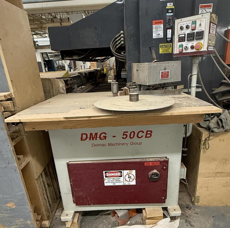Used DELMAC-FLETCHER 50CB, CONTOUR EDGE-BANDER