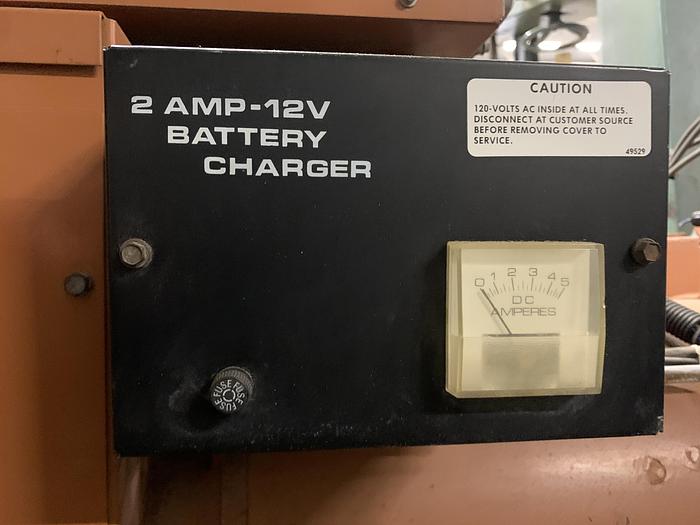 Used GENERAC 92A-01032-S, 62 KVA, 40 KW, 277/480 VOLT 60 HERTZ 3-PHASE GENERATOR