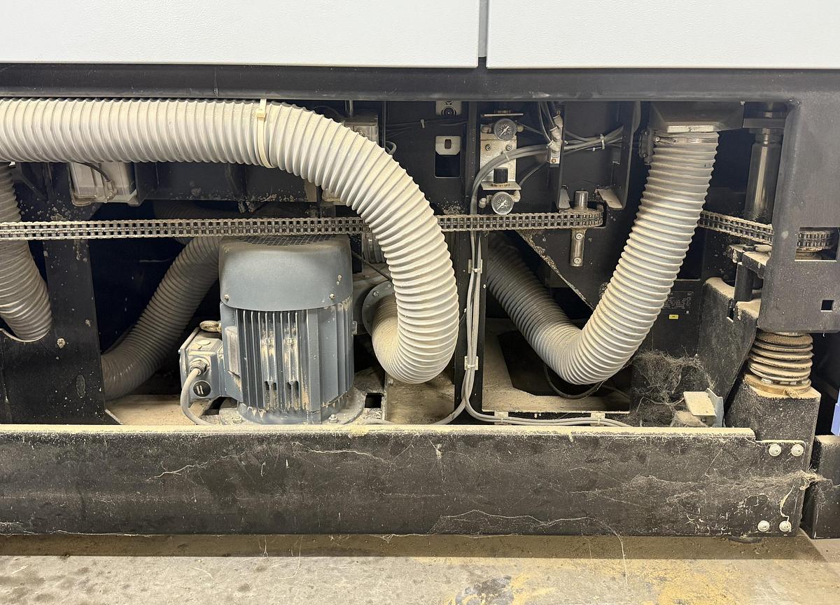 Used BUFTERING  OPTIMAT SWT-335-QCH, 50", 3-HEAD WIDE-BELT SANDER