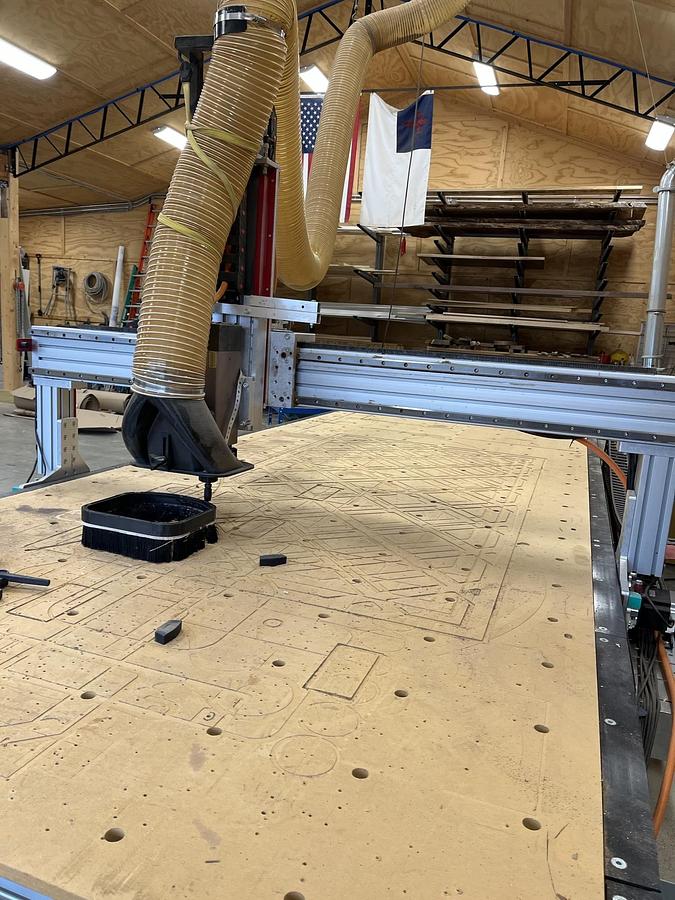 Used AVID PRO 5' x 20' CNC ROUTER
