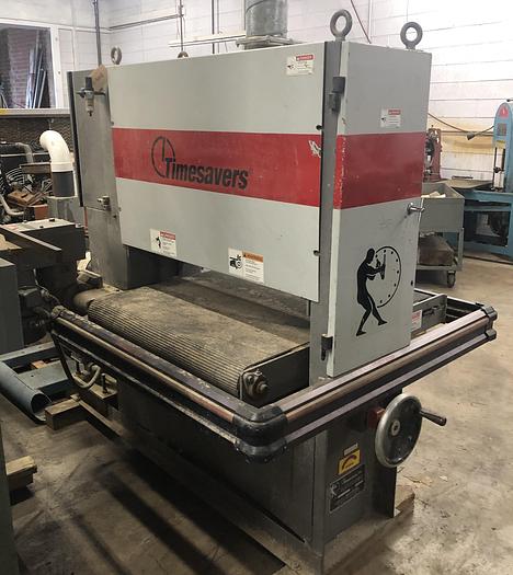 Used TIMESAVERS 137-1HD60, 37" SINGLE-HEAD WIDE-BELT SANDER