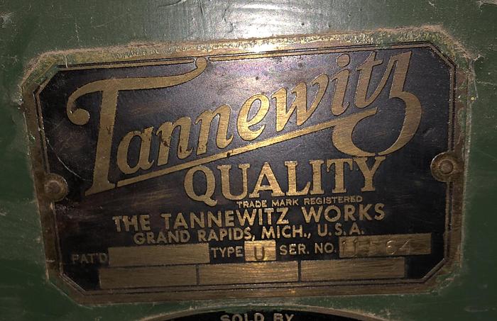 Used TANNEWITZ "U" VARIETY SAW