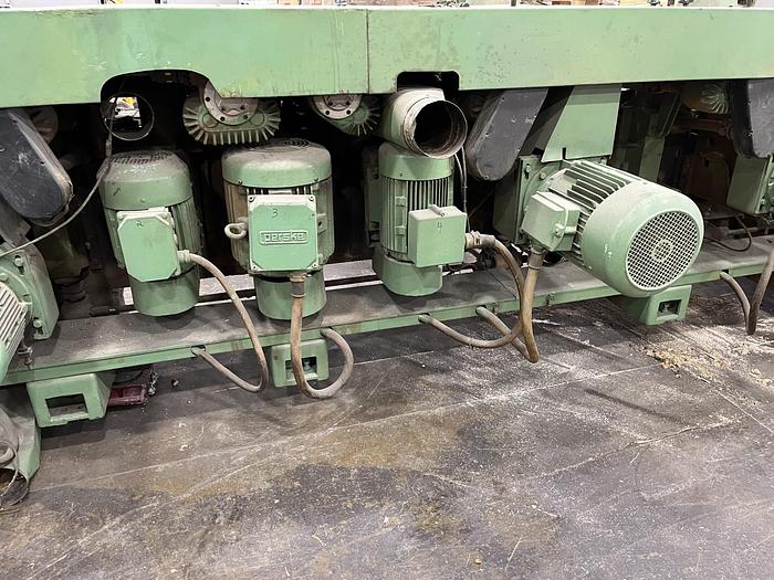 Used WEINIG  H-22 BL, 8-HEAD HIGH-SPEED MOULDER