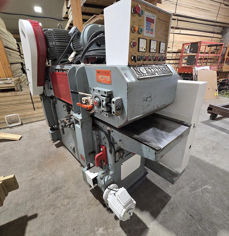 Used NORTHTECH NT-400EL, 16" HEAVY-DUTY TOP AND BOTTOM PLANER