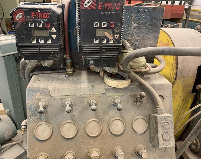 Used DUBOIS 52" REVERSE ROLL COATER