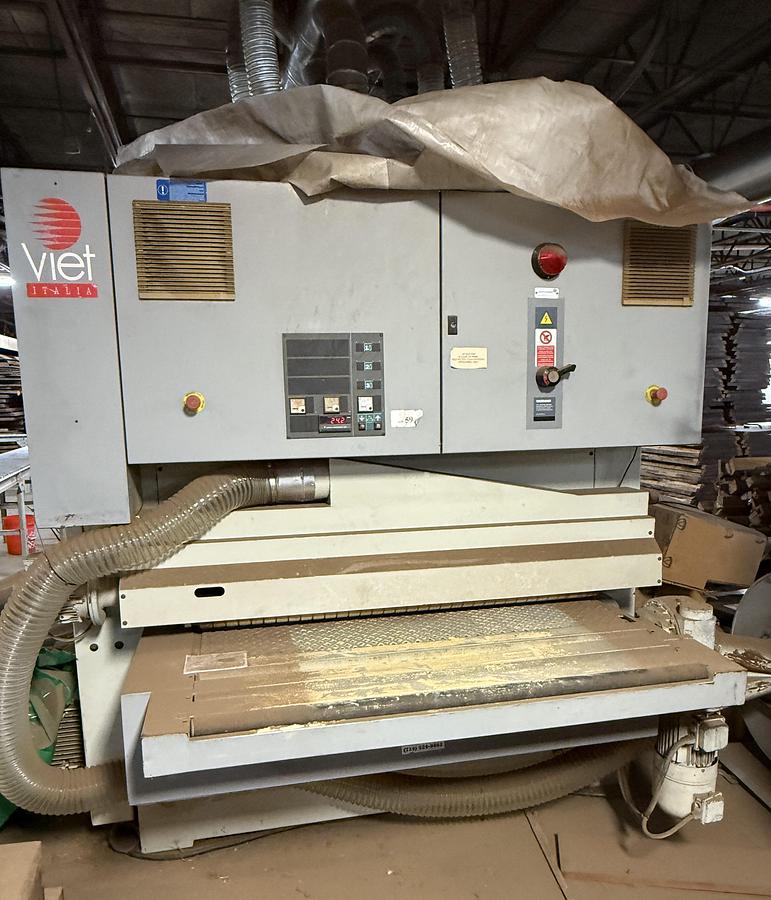 Used VIET CHALLENGE 3333, 52", 3-HEAD WIDE-BELT SANDER