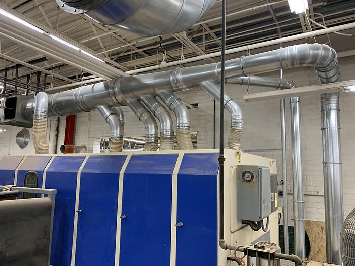 Used HEESEMAN ISM-8, 52 INCH WIDE-BELT FINISH SANDER