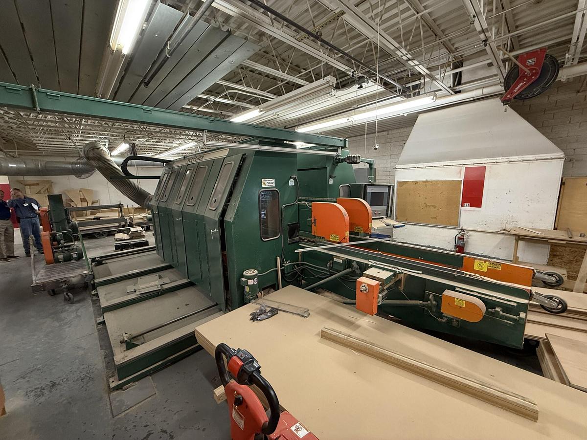 Used FLETCHER, FM-330 DOUBLE-END CNC TENONER