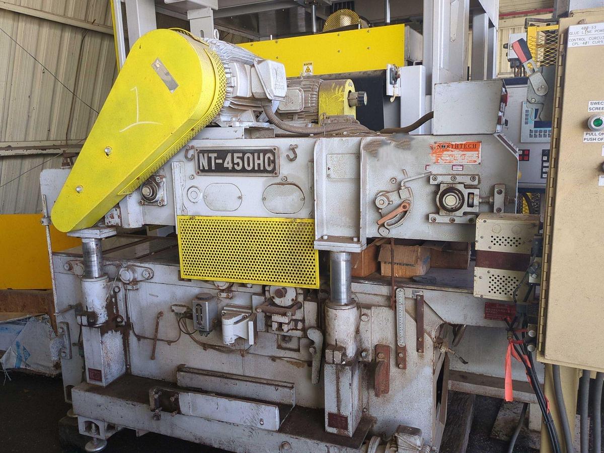 Used NORTHTECH NT-450-HC, 18" TOP & BOTTOM PLANER