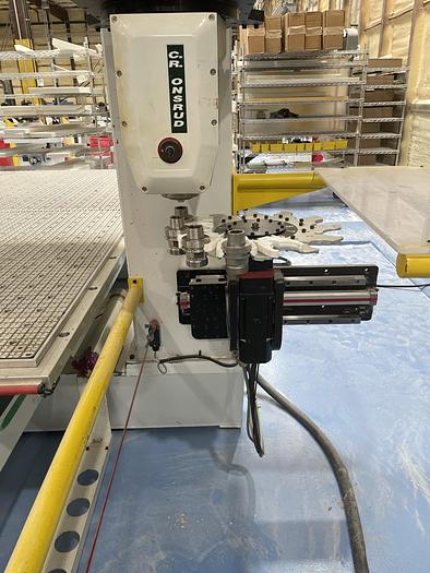 Used 2017 C.R. ONSRUD  F122S15, 5-AXIS CNC ROUTER WITH 5' x 10' MOVING TABLE