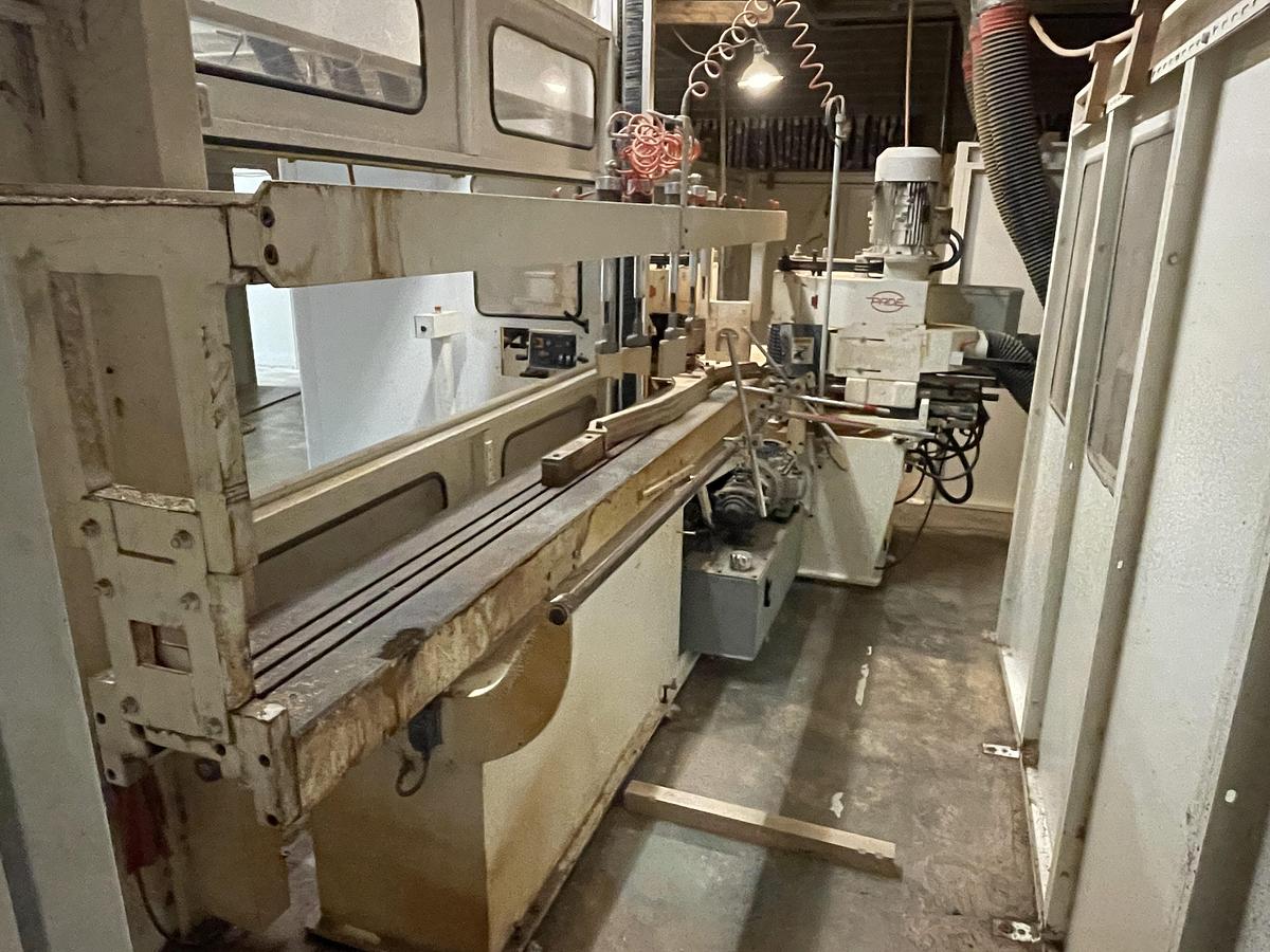 Used PADE UINZE 2 + 2 T LINEAR PROFILE SHAPER WITH SANDERS