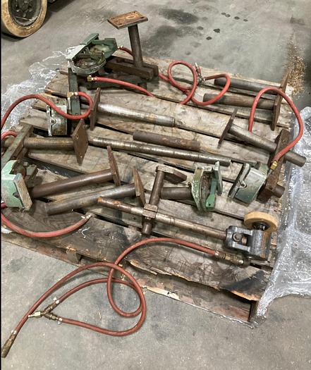 Used C.R. ONSRUD PNEUMATIC CLAMPS