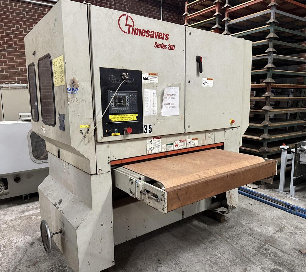 Used TIMESAVERS 252-2KAIC, 52" PLANER-SANDER