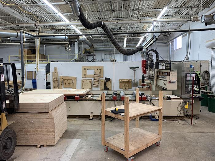 Used IMA BIMA-610, 4 FT x 16 FT CNC MACHINING CENTER