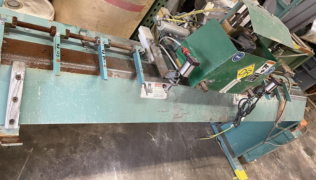 Used KVAL 963-3 DOOR STRIKE PLATE ROUTING MACHINE