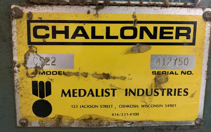 Used CHALLONER C522 DOUBLE-END TRIM SAW
