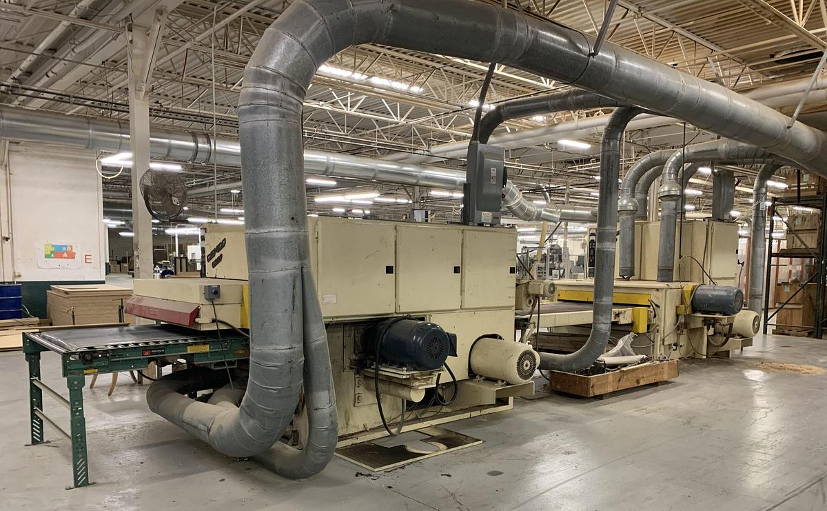 Used CEMCO 6000, 52" TOP AND BOTTOM PLANER-SANDER SYSTEM