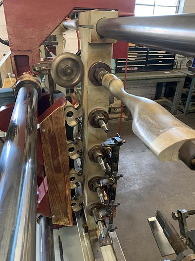 Used OMAB CHIP-100, 4-SPINDLE COPY SHAPER