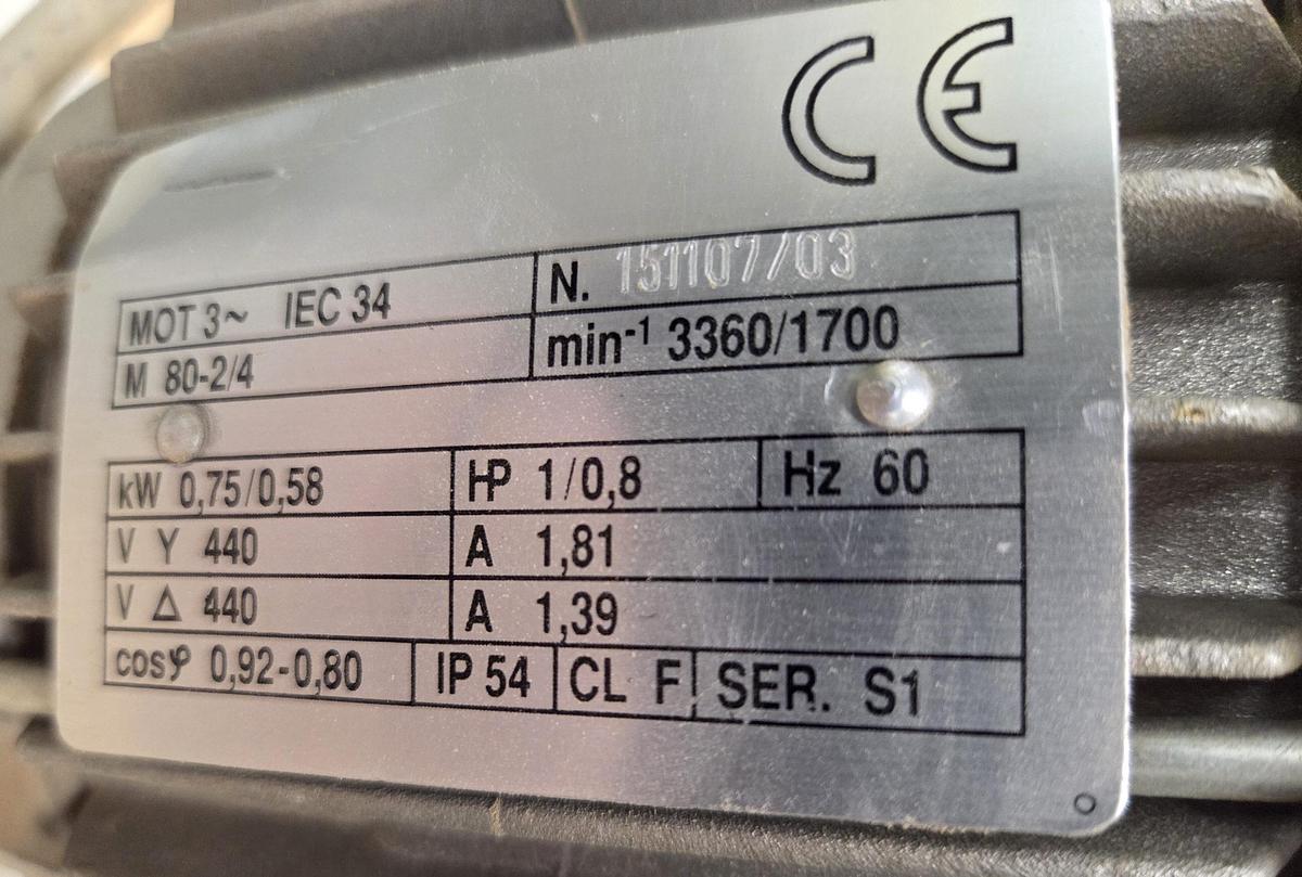Used STEFF MAGGI 2034, 3-ROLL POWER FEEDER