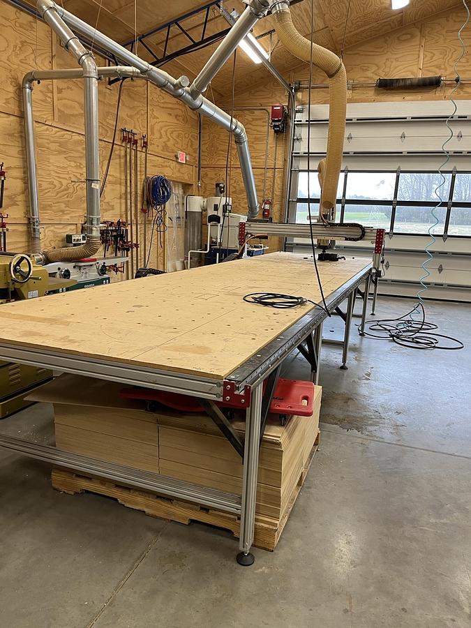 Used AVID PRO 5' x 20' CNC ROUTER