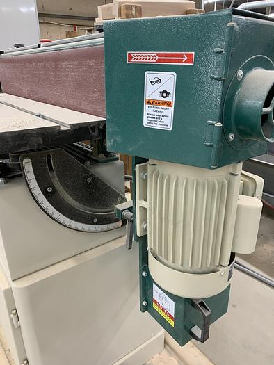 Used GRIZZLY G0564 OSCILLATING 6" x 108" EDGE SANDER & SPINDLE/DRUM SANDER WITH ACCESSORIES