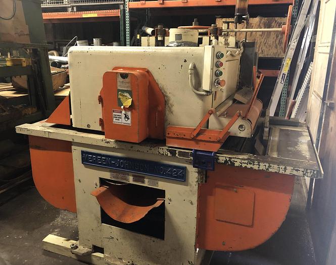 Used MEREEN-JOHNSON 424-DC, 24" GANG RIPSAW